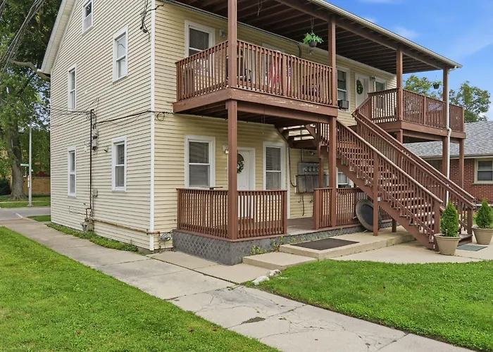 Charming One Bed With Office Near Chicago Apartamento Forest Park